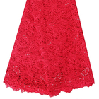 F50264 εξατομικεύσιμο 51-52&amp;quot  φόρεμα πολυεστέρα που καθιστά guipure κεντημένο να δέσει το ύφασμα για την πώληση