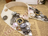 μοντέρνο neckline κρυστάλλου περιλαίμιων του 2013 νέο διακοσμημένο με χάντρες