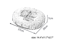 Doughnut αφρού μνήμης ODM cOem μικρό μαλακό μαξιλάρι για την ανακούφιση πίεσης