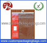 Ένδυμα OPP/πλαστική τσάντα κρεμαστρών CPP με την κόλλα σφραγίδων για τον ιματισμό